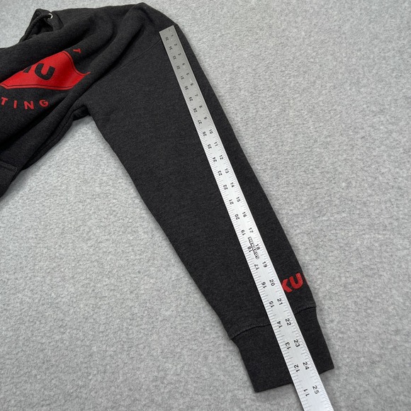 Kuiu Ultralight Hunting Hoodie Mens Medium M Charcoal Gray Pullover Drawstring - Picture 4 of 13